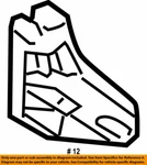 52587-0C010 Toyota Retainer, Rear Bumper End, Rh 525870C010, New Genuine Oem Par. Fixed Price $52.26.