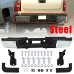 Steel Chrome Rear Bumper For 2011-2014 Chevy Silverado/gmc Sierra 2500HD 3500HD. Fixed Price $208.00.