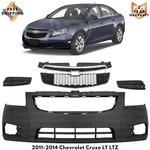 Front Bumper Cover Fascia & Grille Assembly For 2011-2014 Chevrolet Cruze Ltz. Fixed Price $211.15.