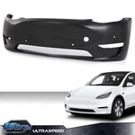 Front Bumper Cover Panel W/ Park Sensor Hole Fit For 2020-23 Tesla Model Y. Fixed Price $170.90.