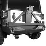 Rock Crawler Rear Bumper Bar W/ Tire Carrier & Lock For 07-18 Jeep Wrangler Jk. Fixed Price $499.37.