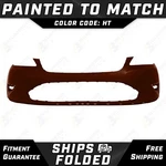 New Painted *ht Cinnamon* Front Bumper Cover Fascia 2010-2012 Ford Taurus. Fixed Price $510.99.