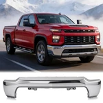 Front Bumper For 2020-2023 Chevy Silverado 2500 3500 W/o Sensor Holes Chrome. Fixed Price $379.99.