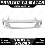 New Painted *ws White Suede* Front Bumper Cover Fascia 2006-2009 Ford Fusion. Fixed Price $390.99.