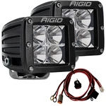 Rigid Industries 202113 D-series Led Lights Pair Of Dually Flood Projection. Fixed Price $279.99.