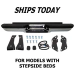 New Rear Bumper Assembly For 1988-1998 Chevrolet Gmc C1500 K1500 Stepside Models. Fixed Price $415.31.