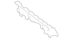 Genuine Mercedes-benz Bumper Impact Absorber 222-885-05-65. Fixed Price $143.20.