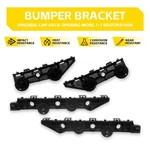 Rear Driver Passenger Side Lh/rh Bumper Bracket Kit For 2014-2023 Infiniti Q50. Fixed Price $44.99.