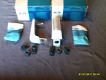 Ford 77,78 Fullsize Molded Argent Rear Bumper Guards Pair Orig. Gm Nos. Fixed Price $40.00.
