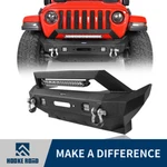 Hooke Road Steel Stubby Front Bumper W/led Light For 18-25 Jeep Wrangler Jl & Jt. Fixed Price $398.79.