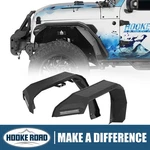 Hooke Road Front Fender Flares For 2018-2026 Jeep Wrangler Jl & Gladiator Jt. Fixed Price $299.78.