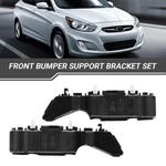 Pair Front Bumper Bracket Retainer Left Right Fit For Hyundai Accent 2012-2017. Fixed Price $11.99.
