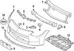 Genuine Nissan Bumper Impact Absorber 62090-6GP0A. Fixed Price $159.15.