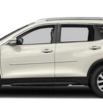 For: Nissan 2014-2020 Painted Side Moldings W/ Chrome Inserts #CF-ROGUE14. Fixed Price $225.56.