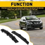 For Nissan Rogue 2014-2019 Bumper Bracket Front Mount Support Left & Right Y. Fixed Price $8.54.