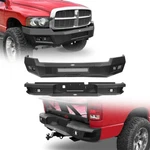 Heavy Duty Steel Front + Rear Bumper W/ Light For 2003-2005 Dodge Ram 2500 3500. Fixed Price $959.97.