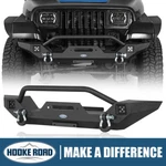 Hooke Road Front Bumper W/ 2X Led Lights For Jeep Wrangler 1987-2006 Yj Tj. Fixed Price $188.99.