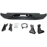 Sherman 901-803 Rear Step Bumper Powdercoated Black For Chevy Silverado 1500. Fixed Price $254.82.