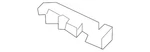 Genuine Honda Bumper Cover Bracket 71198-T3L-A01. Fixed Price $9.70.