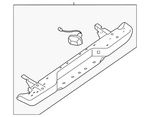 Genuine Nissan Bumper Assembly 85022-9BF1D. Fixed Price $787.21.