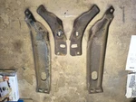 1965 1966 Ford Galaxie Front Bumper Bracket Complete Set Custom 500 Xl Ltd. Fixed Price $145.00.