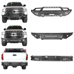 Hooke Road Combo Front & Rear Bumper W/ Led Light For 2014-2021 Toyota Tundra. Fixed Price $499.85.