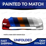 New Painted To Match Front Bumper For 2017-2022 Tesla 3 With Sensor Holes. Fixed Price $488.98.