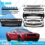 Fit For 2008-2014 Dodge Challenger Hellcat Style Srt Complete Bumper Cover Kit. Fixed Price $422.99.