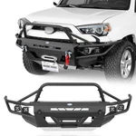 Off-road Steel Front Bumper For 2014-2024 Toyota 4RUNNER W/winch Plate & Lights. Fixed Price $649.73.