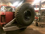 Ford Ranger Rear Bumper With Tire Carrier (93-11). Fixed Price $837.00.