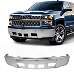 Front Bumper Face Bar For Chevy Silverado 1500 Pickup W/o Fog Lights Holes. Fixed Price $399.99.