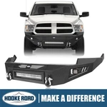 Hooke Road Front Bumper For 2009 2010 2011 2012 Dodge Ram 1500 W/lights+d-rings. Fixed Price $399.19.