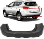 New Primed Rear Bumper Cover W/ Textured Lower Area For 2008-2015 Nissan Rogue. Fixed Price $99.99.