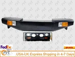 Front Bumper For 1986-95 Suzuki Samurai Painted Black Steel +turn Light Set. Fixed Price $199.99.