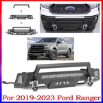 Black Steel Front Bumper 2019 2020 2021 2022 2023 Ford Ranger W/ 2*D-RINGS. Fixed Price $279.99.