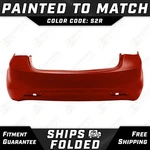 New Painted *S2R Red Allure* Rear Bumper Cover For 2011-2013 Hyundai Elantra. Fixed Price $400.99.