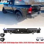 Rear Bumper For 2009-2018 Ram 1500 /2019-2024 Classic Off-road. Fixed Price $363.99.