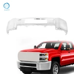 GM1002851 Split-type For Chevy Silverado 2500 3500 2015-2019 Front Bumper Chrome. Fixed Price $173.08.