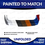 New Painted Rear Bumper W/o Sensor Holes For 2013-2016 Nissan Pathfinder. Fixed Price $557.98.