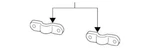 Genuine Ford Mount Bracket 1L5Z-17N775-AB. Fixed Price $83.69.