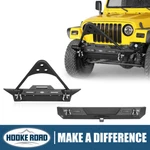 Hooke Road Textured Rear Bumper Stinger Front Fit Jeep Wrangler 97-06. Fixed Price $249.89.
