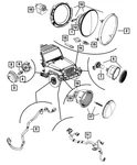 Genuine Mopar Fog Lamp Bracket Right 68231956AA. Fixed Price $44.88.