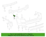 New Oem 08-13 Toyota Highlander Lh Rr Bumper Support Bracket Slider 52576-0E041. Fixed Price $23.95.