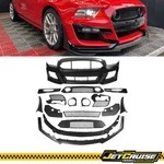 Fits 13-14 Ford Mustang Base & GT500 Type Front Bumper Cover Conversion Pp. Fixed Price $733.98.