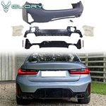 Fits 23-24 Bmw G20 3-SERIES Lci M340I Rear Bumper M-sport W/ Park Sensor Hole. Fixed Price $499.99.