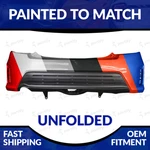 New Painted To Match 2014 2015 2016 Scion Unfolded Rear Bumper. Fixed Price $449.98.