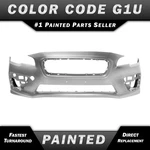 New Painted *G1U Ice Silver* Front Bumper Cover Fascia For 2015-2017 Subaru Wrx. Fixed Price $560.99.