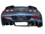 2014-2019 Chevy Corvette C7 Oem Rear Bumper Cover Assembly Cyber Gray (gbv). Fixed Price $2000.08.
