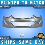 New *painted Sm Silver* Front Bumper Cover For 2011-2013 Hyundai Elantra Sedan. Fixed Price $370.99.