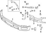 Genuine Ford Bracket Bumper Mounting RL3Z-17B836-B. Fixed Price $40.54.